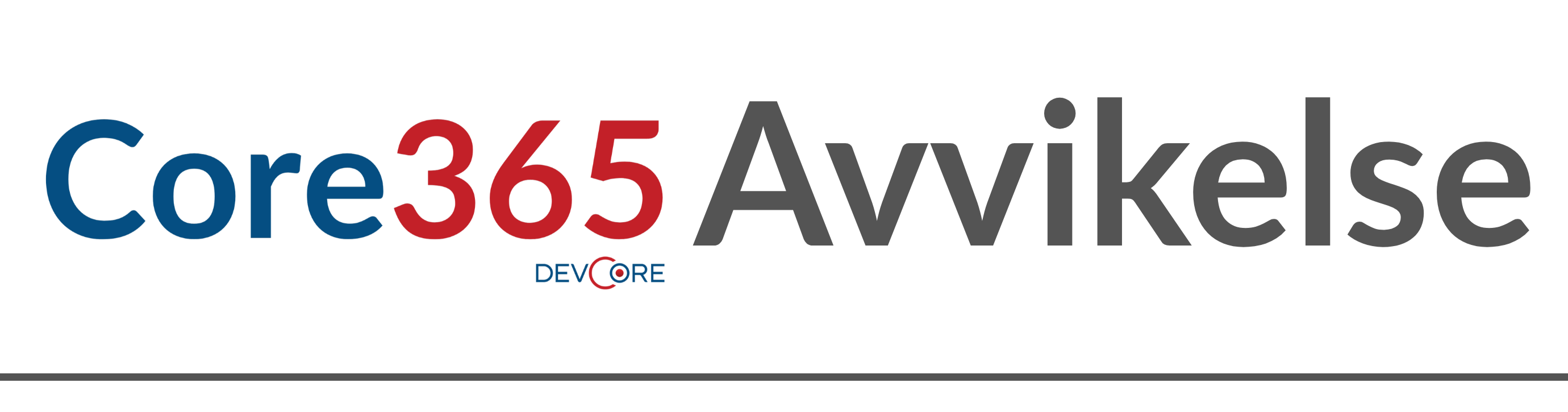 Core365 Avvikelse DevCore